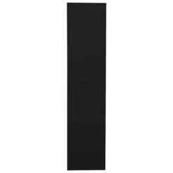 VidaXL Armoire de bureau Noir 90x40x180 cm Acier et verre trempé -Casiers Soldes Boutique image 3 336423