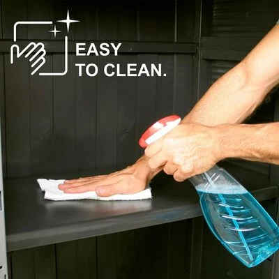 VidaXL Armoire en plastique 68x39x92 cm 3 VidaXL Armoire en plastique 68x39x92 cm – Image 3