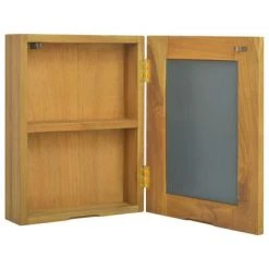 VidaXL Armoire à miroir 30x10x40 cm Bois de teck solide 8 VidaXL Armoire à miroir 30x10x40 cm Bois de teck solide -Casiers Soldes Boutique image 3 338241