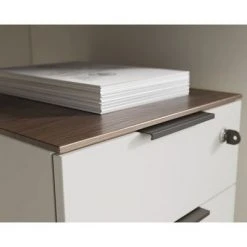 Germania Armoire sur roulettes GW-Ancona 51x41x55cm Cachemire et noyer -Casiers Soldes Boutique image 3 438415