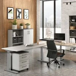 Germania Armoire sur roulettes GW-Profi 2.0 42x49x61 cm Gris clair -Casiers Soldes Boutique image 3 438419