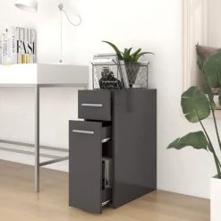 VidaXL Armoire d'apothicaire Gris 20x45,5x60 cm Aggloméré 8 VidaXL Armoire d'apothicaire Gris 20x45,5x60 cm Aggloméré -Casiers Soldes Boutique image 3 804213