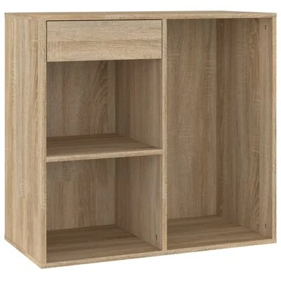 VidaXL Armoire cosmétique Chêne Sonoma 80x40x75 cm Bois d'ingénierie 3 VidaXL Armoire cosmétique Chêne Sonoma 80x40x75 cm Bois d'ingénierie – Image 3