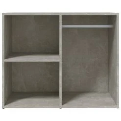 VidaXL Armoire de dressing Gris béton 80x40x65 cm Bois d'ingénierie 8 VidaXL Armoire de dressing Gris béton 80x40x65 cm Bois d'ingénierie -Casiers Soldes Boutique image 3 808850