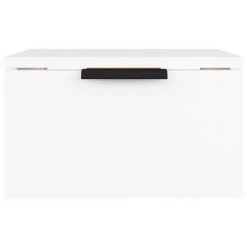 VidaXL Table de chevet murale Blanc 34x30x20 cm -Casiers Soldes Boutique image 3 811376