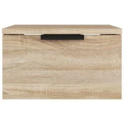 VidaXL Table de chevet murale Chêne sonoma 34x30x20 cm -Casiers Soldes Boutique image 3 811382