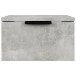 VidaXL Table de chevet murale Gris béton 34x30x20 cm 8 VidaXL Table de chevet murale Gris béton 34x30x20 cm -Casiers Soldes Boutique image 3 811384