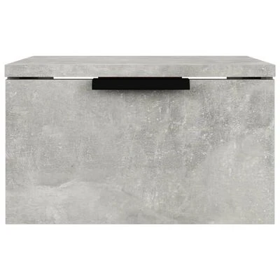 VidaXL Table de chevet murale Gris béton 34x30x20 cm 3 VidaXL Table de chevet murale Gris béton 34x30x20 cm – Image 3