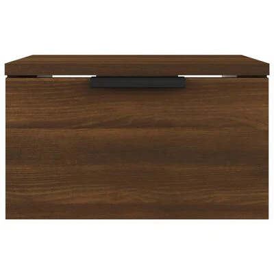 VidaXL Table de chevet murale Chêne marron 34x30x20 cm 3 VidaXL Table de chevet murale Chêne marron 34x30x20 cm – Image 3
