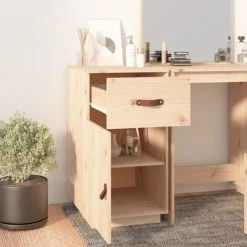 VidaXL Armoire de bureau 40x50x75 cm Bois massif de pin 8 VidaXL Armoire de bureau 40x50x75 cm Bois massif de pin -Casiers Soldes Boutique image 3 820097