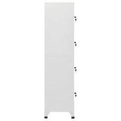VidaXL Armoire à casier avec 4 compartiments 38x45x180 cm 9 VidaXL Armoire à casier avec 4 compartiments 38x45x180 cm -Casiers Soldes Boutique image 4 244475