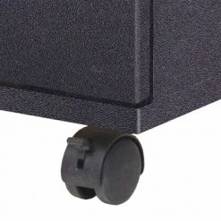 VidaXL Meuble à tiroirs 33 x 45 x 60 cm Noir -Casiers Soldes Boutique image 4 245726