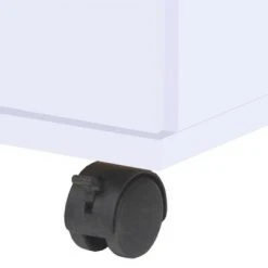 VidaXL Meuble à tiroirs 33 x 45 x 60 cm Blanc -Casiers Soldes Boutique image 4 245727