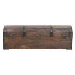 VidaXL Coffre de rangement Bois massif style vintage 120 x 30 x 40 cm -Casiers Soldes Boutique image 4 245801