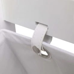 VidaXL Support à panier 2 niveaux Blanc 35x35x72 cm Bois 9 VidaXL Support à panier 2 niveaux Blanc 35x35x72 cm Bois -Casiers Soldes Boutique image 4 284255