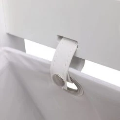 VidaXL Support à panier 3 niveaux Blanc 35x35x102 cm Bois 9 VidaXL Support à panier 3 niveaux Blanc 35x35x102 cm Bois -Casiers Soldes Boutique image 4 284256