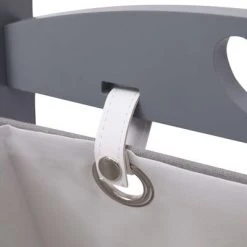 VidaXL Support à panier 2 niveaux Gris foncé 35x35x72 cm Bois 9 VidaXL Support à panier 2 niveaux Gris foncé 35x35x72 cm Bois -Casiers Soldes Boutique image 4 284261