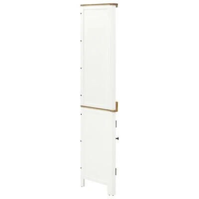 VidaXL Armoire d'angle 59x36x180 cm Bois de chêne massif 4 VidaXL Armoire d'angle 59x36x180 cm Bois de chêne massif – Image 4