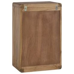 VidaXL Armoire murale de salle de bain 45x30x70 cm Bois de teck massif -Casiers Soldes Boutique image 4 320432