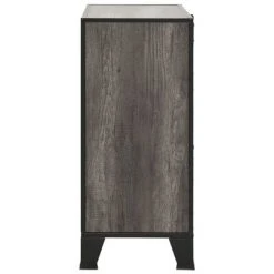 VidaXL Armoire de rangement Gris 72x36x82 cm Métal et MDF 9 VidaXL Armoire de rangement Gris 72x36x82 cm Métal et MDF -Casiers Soldes Boutique image 4 335912