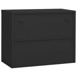 VidaXL Armoire de bureau Anthracite 90x40x70 cm Acier -Casiers Soldes Boutique image 4 335929