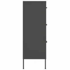 VidaXL Armoire à tiroirs Anthracite 80x35x101,5 cm Acier -Casiers Soldes Boutique image 4 336150