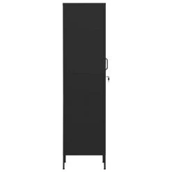 VidaXL Armoire à casiers Noir 35x46x180 cm Acier -Casiers Soldes Boutique image 4 336259
