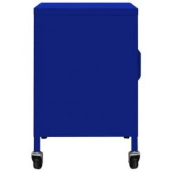 VidaXL Armoire de rangement Bleu marine 60x35x49 cm Acier -Casiers Soldes Boutique image 4 336262