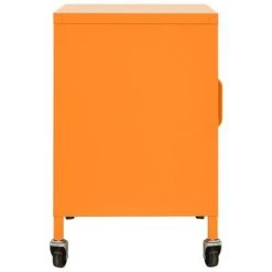 VidaXL Armoire de rangement Orange 60x35x49 cm Acier -Casiers Soldes Boutique image 4 336264