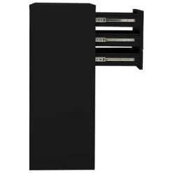 VidaXL Armoire de bureau Noir 90x40x102 cm Acier -Casiers Soldes Boutique image 4 336407