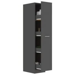 VidaXL Armoire d'apothicaire Gris 30x42,5x150 cm Aggloméré 9 VidaXL Armoire d'apothicaire Gris 30x42,5x150 cm Aggloméré -Casiers Soldes Boutique image 4 804222