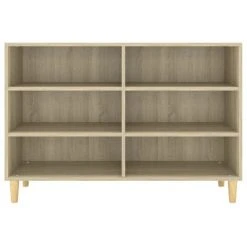 VidaXL Buffet Chêne sonoma 103,5x35x70 cm Aggloméré 9 VidaXL Buffet Chêne sonoma 103,5x35x70 cm Aggloméré -Casiers Soldes Boutique image 4 806034