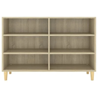 VidaXL Buffet Chêne sonoma 103,5x35x70 cm Aggloméré 4 VidaXL Buffet Chêne sonoma 103,5x35x70 cm Aggloméré – Image 4