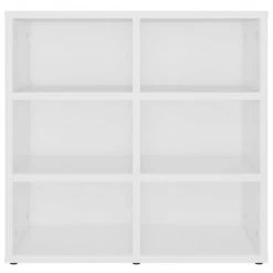 VidaXL Armoire à chaussures Blanc 52,5x30x50 cm -Casiers Soldes Boutique image 4 808684