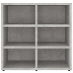 VidaXL Armoire à chaussures Gris béton 52,5x30x50 cm 9 VidaXL Armoire à chaussures Gris béton 52,5x30x50 cm -Casiers Soldes Boutique image 4 808692