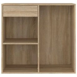 VidaXL Armoire cosmétique Chêne Sonoma 80x40x75 cm Bois d'ingénierie 9 VidaXL Armoire cosmétique Chêne Sonoma 80x40x75 cm Bois d'ingénierie -Casiers Soldes Boutique image 4 808840