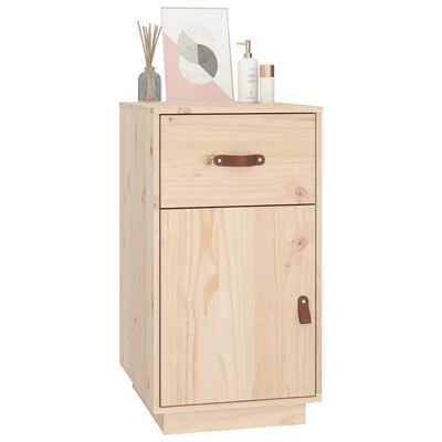 VidaXL Armoire de bureau 40x50x75 cm Bois massif de pin 4 VidaXL Armoire de bureau 40x50x75 cm Bois massif de pin – Image 4