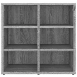 VidaXL Armoire à chaussures Sonoma gris 52,5x30x50 cm 9 VidaXL Armoire à chaussures Sonoma gris 52,5x30x50 cm -Casiers Soldes Boutique image 4 820510