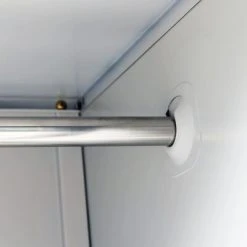 VidaXL Armoire à casiers avec 3 compartiments Acier 90x45x180 cm Gris -Casiers Soldes Boutique image 5 20155