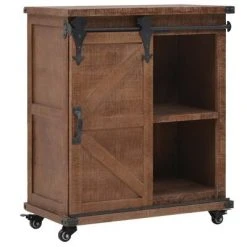 VidaXL Armoire de rangement Bois de sapin massif 64x33,5x75 cm Marron 10 VidaXL Armoire de rangement Bois de sapin massif 64x33,5x75 cm Marron -Casiers Soldes Boutique image 5 246120