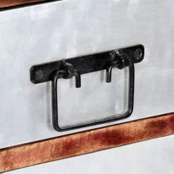 VidaXL Buffet 40 x 30 x 180 cm Bois de récupération massif -Casiers Soldes Boutique image 5 247821