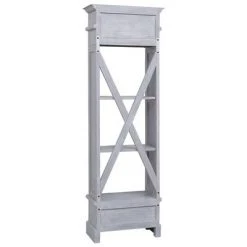 VidaXL Buffet 60x30x180 cm Bois d'acajou massif -Casiers Soldes Boutique image 5 283855