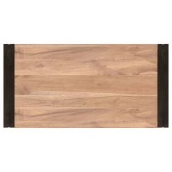 VidaXL Armoire de salle de bain 90x45x35 cm Bois de teck solide -Casiers Soldes Boutique image 5 320442