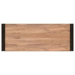 VidaXL Armoire de salle de bain 120x45x35 cm Bois de teck solide 10 VidaXL Armoire de salle de bain 120x45x35 cm Bois de teck solide -Casiers Soldes Boutique image 5 320443