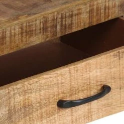 VidaXL Buffet 118x30x200 cm Bois de manguier solide brut -Casiers Soldes Boutique image 5 321052