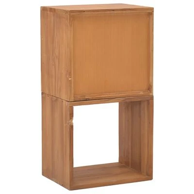 VidaXL Armoire de rangement 40x30x76 cm Bois de teck massif 5 VidaXL Armoire de rangement 40x30x76 cm Bois de teck massif – Image 5