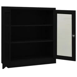 VidaXL Armoire de bureau Noir 90x40x105 cm Acier -Casiers Soldes Boutique image 5 335936