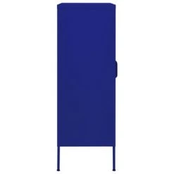 VidaXL Armoire de rangement Bleu marine 80x35x101,5 cm Acier -Casiers Soldes Boutique image 5 336172