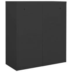 VidaXL Armoire de bureau Anthracite 90x40x102 cm Acier -Casiers Soldes Boutique image 5 336412