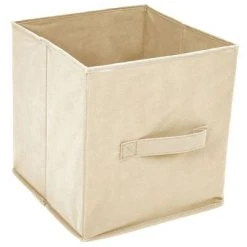 VidaXL Armoire de rangement 4 paniers en tissu Crème 63x30x71 cm Acier 10 VidaXL Armoire de rangement 4 paniers en tissu Crème 63x30x71 cm Acier -Casiers Soldes Boutique image 5 337256